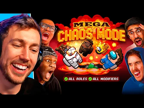 Video Thumbnail: MINIMINTER REACTS TO SIDEMEN AMONG US MEGA CHAOS MODE