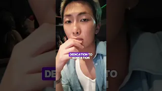 Namjoon Finally Reveal His Real IQ Level For University Test Bts Shorts Kpop 