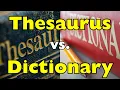 Dictionary vs Thesaurus Explained Which One Should You Use
