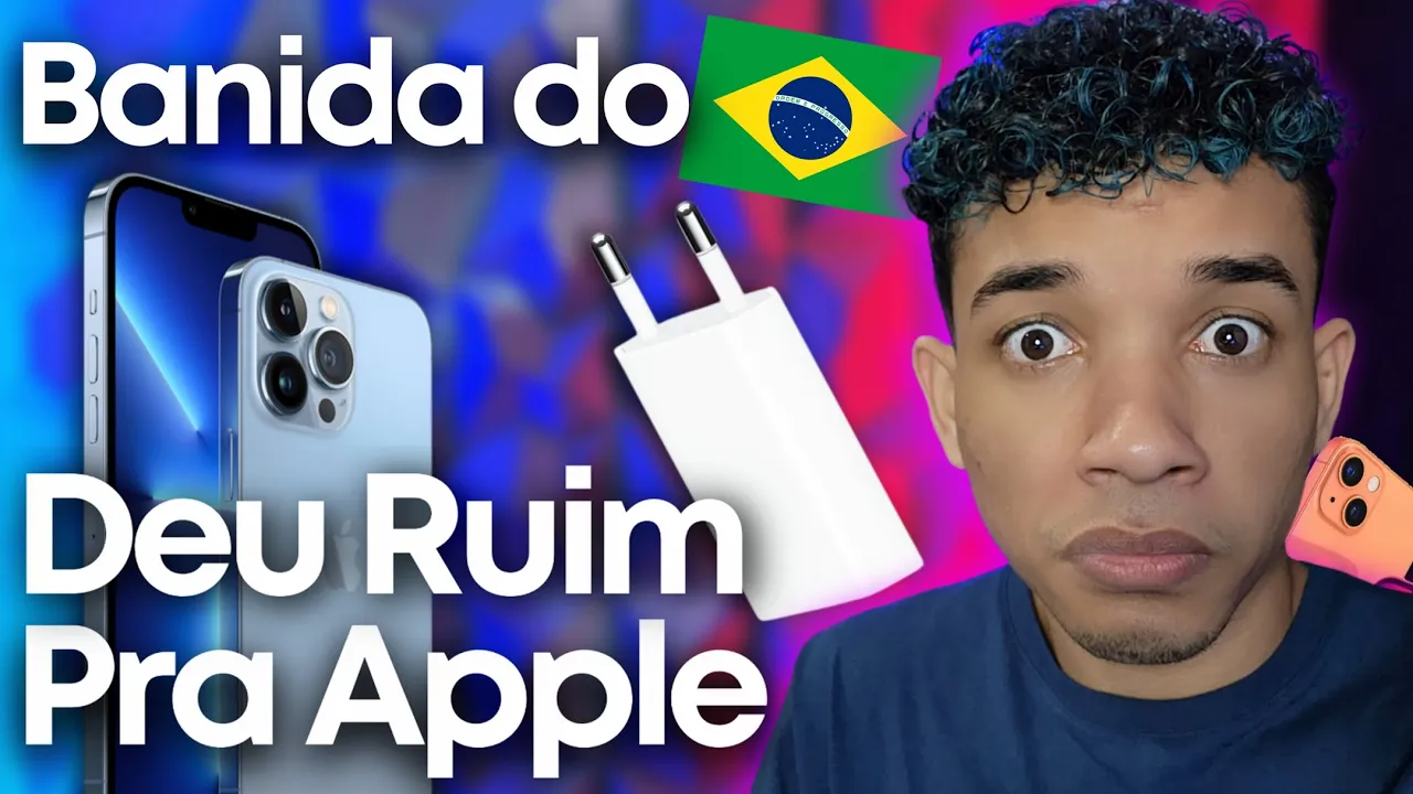 Apple foi PROIBIDA de vender iPhone 12, 13 e 14 no BRASIL! AGORA VAI?