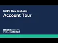 Account Tour on HCPL NET
