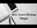 How to use Mixitup Plugin latest version