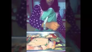 نجمة الطبخ الدجاج بالخضار 