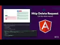 Angular 14 Delete Request Tutorial for Beginners Handling Responses
