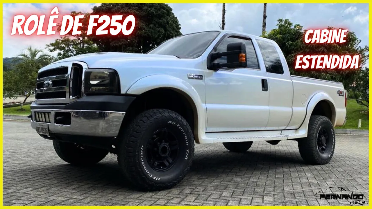 ROLÊ DE FORD F250 CABINE ESTENDIDA FEITA PELA TROPICAL CABINES *BANCOS ELÉTRICOS DE FUSION E LIFT*