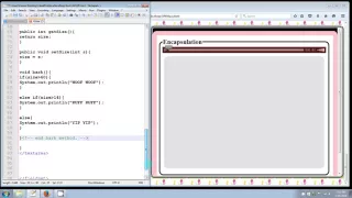 Encapsulation - Head First Java college book Ch4