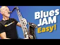 Download Lagu Easy BLUES Saxophone Jam for absolute beginners