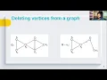 How To Delete vertex and edge from a Graph