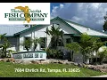 Lunch at The Florida Cracker Fish Company Restaurant 7604 Ehrlich Road Tampa FL 33625