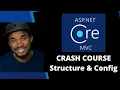 ASP NET Core C Crash Course Series - Part 1 Structure Configuration Beginners Tutorial