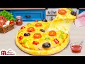 Download Lagu 🍕 Making Perfect Pepperoni Pizza In Mini Kitchen | ASMR Cooking Mini Food