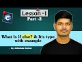 Lecture 1 Part 2 If else Statement in C DSA for Beginners