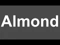 How to Pronounce Almond Almond Pronunciation How to Say Almond