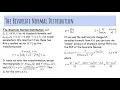 5 Multiple RVs 5 9 The Multivariate Normal Distribution