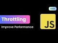 Throttling in JavaScript Explained in Hindi with Example JavaScript Interview Topic