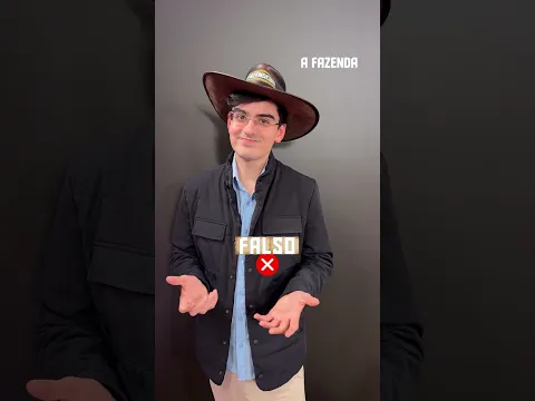 Ninguém melhor para testar os conhecimentos sobre a #AFazenda do que o vencedor da última, né? 🤠🏆
