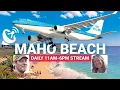 LIVE August 15 Maho Beach Plane Spotting SXM Airport St Maarten with ATC