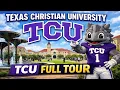 TEXAS CHRISTIAN UNIVERSITY TCU Full Tour Academics Student Life and More