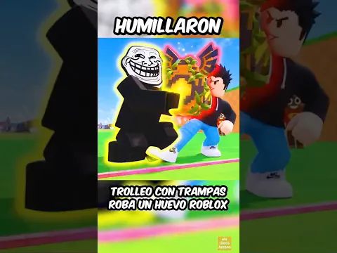 😂 TROLLEO TRAMPAS EN FILA 🥚 Roba un Huevo Roblox #roblox #robloxedit