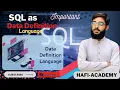 SQL as Data Definition language DDL Operations In Hindi Urdu