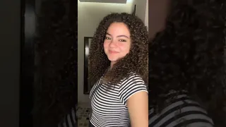 يلا بينا روتيني وانا بعمل شعري كيرلي فديو Short 