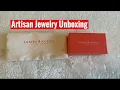 JAMES AVERY ARTISAN JEWELRY UNBOXING REVIEW FIRST IMPRESSION TRY ON