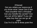 Shutup and Drive lyrics
