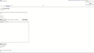 CodingBat - sumDouble Java