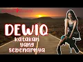 Download Lagu DEWIQ-KATAKAN YANG SEBENARNYA || LIRIK|| ANAK NONGKRONG 2000AN