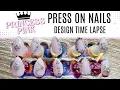 My Fall Princess Pink Nails Press-On Nail Chat HEMA-Free Gel Polish