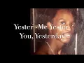 Kenny Jones Yester- Me Yester-You Yesterday