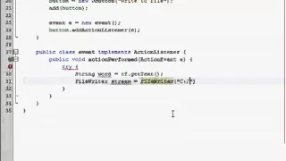Java GUI Tutorial 35 Basic Input Output