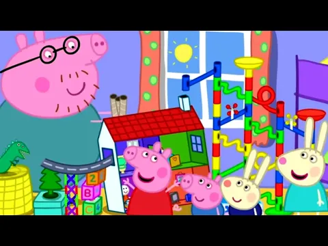 Download MP3 The Biggest Marble Run Challenge with Peppa Pig | Peppa Pig Official Family Kids Cartoon