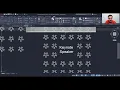 L18 How to create patterns with array in AutoCAD Polar Rectangular Array Step-by-Step Tutorial