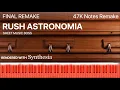 Sheet Music Boss - RUSH ASTRONOMIA REMAKE | Synthesia