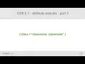 CSS 2 1 - css selectors
