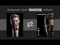 Pure CSS Animated Card Hover Effect Transition effect HTML CSS CodeEra