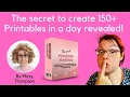 Rapid Printable Creation Review and BONUSES