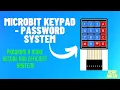Creating a Password with Microbit KeyPad