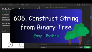 Leetcode 606 Construct String from Binary Tree Easy Python