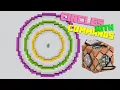 How to make Circles using command blocks in MINECRAFT-BETTER TOGETHER - XB1 WIN10 PE