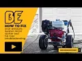 How to fix your pressure washer recoil starter and tip over troubleshooting