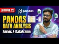 Pandas Explained for Beginners Series DataFrame Import Data in Python