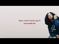 Mahalia - Simmer ft. Burna Boy (Lyrics)