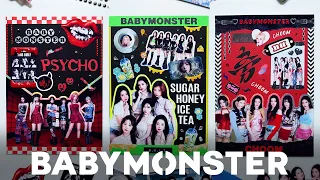 Scrapbooking | BABYMONSTER 베이비몬스터 다꾸 Journaling ASMR