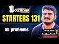 CodeChef Starters 131 Editorial All Problems