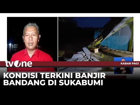 Sukabumi Dilanda Banjir Bandang, Hujan Deras Buat Sungai Cisolok Meluap