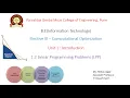 Computational Optimization 2 2 Linear Programming Problem Part 2 Formulation of LPP