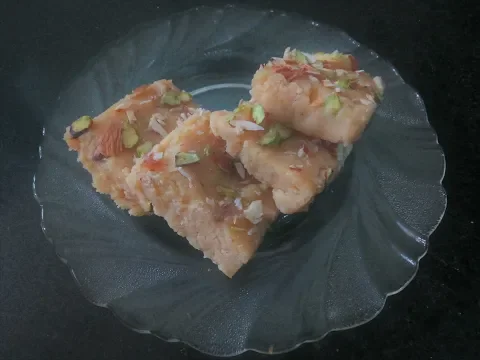 How to make an Aloe Vera Sweet - Kuvar Pak Recipe - Veggie Food Recipes