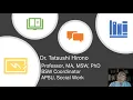 APSU Social Work I Dr Tatsushi Hirono MSW Director